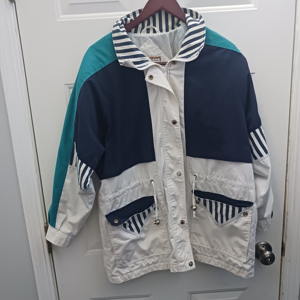 Vintage - Current Seen Nautical Striped Jacket